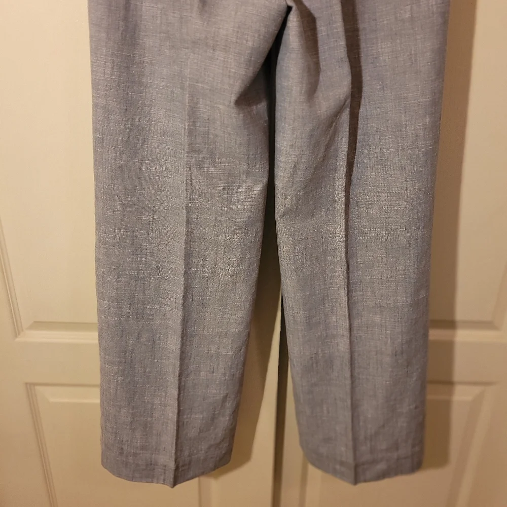 Light grey linen style dress pant - Picture 4 of 4